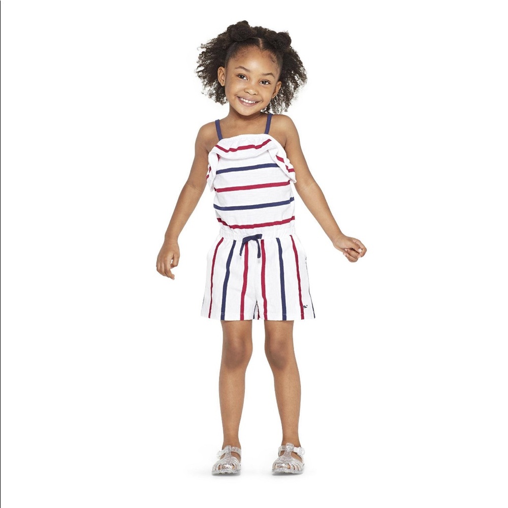 Vineyard Vines Target Romper Stripe 18M Girls